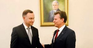 Przewodniczcy Damian elazny z wizyt u Prezydenta Andrzeja Dudy