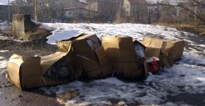 Foto: Dzikie wysypisko przy dworcu