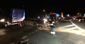 Wypadek na DK-1 w Goczakowicach