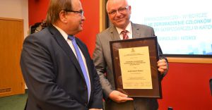 Wyrnienie dla starosty bielskiego, Andrzeja Ponki