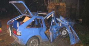 Wypadek na jedynce w Goczakowicach