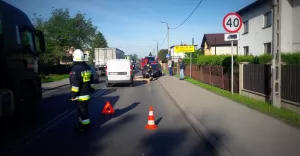 [ZDJCIA] Zderzenie czterech samochodw na Wglowej