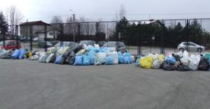 Udana zbirka segregowanych odpadw