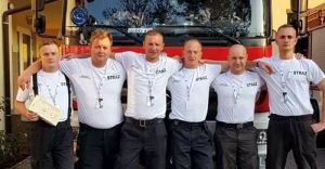 Straacy OSP Czechowice na manewrach ratowniczo-ganiczych