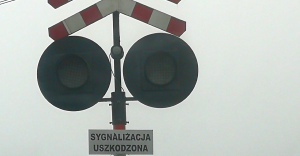 Sygnalizacja nie dziaa od kilku tygodni. Trwaj prac na linii kolejowej