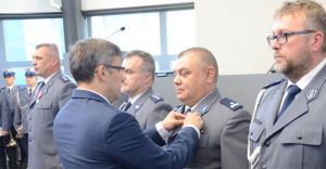Czechowiccy policjanci nagrodzeni za dugoletni sub