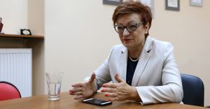 Posanka Mirosawa Nykiel i pose Grzegorz Puda do Europarlamentu