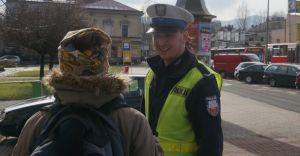 Policja dba o bezpieczestwo pieszych