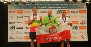 Marcin Haas trzeci w zawodach ME Nordic Walking