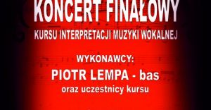 Koncert finaowy kursu z P. Lemp