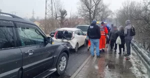Kolizja 3 samochodw. Jedna osoba trafia do szpitala