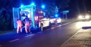 [FOTO] Potrcenie na Waryskiego. Rowerzyci byli nietrzewi