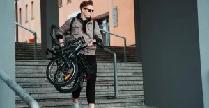 Rower eklektyczny skadany do jazdy miejskiej