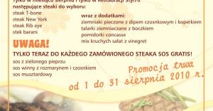 Amerykaskie steaki w Styl70