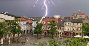 Ostrzeenie IMGW o burzach z gradem dla woj. lskiego