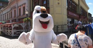[WIDEO] Reksio witowa swoje 50. urodziny w centrum Bielska-Biaej!
