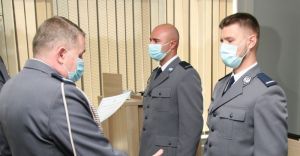 [FOTO] Mundurowi z bielskiego garnizonu obchodzili wito Policji