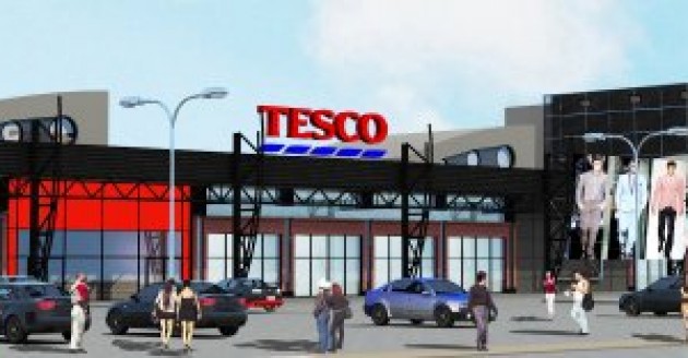 Centrum handlowe tesco