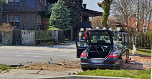 [FOTO] Bestwinka: solidna kraksa w centrum