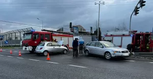 Zderzenie na newralgicznym skrzyowaniu. Byy utrudnienia