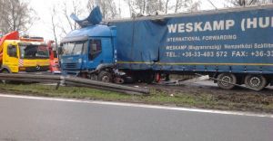 Wypadek na DK-1 w Czechowicach