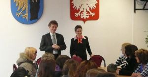 Wizyta niemieckiej modziey w ratuszu
