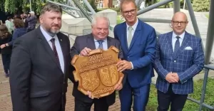 Czechowice - Dziedzice i Orlova upamitniy 20-lecie partnerstwa