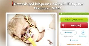 Udao si! Zebrano pienidze na terapi genow dla Maciusia Cielika