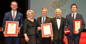 Zote Laury dla zastpcw burmistrza Czechowic-Dziedzic