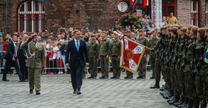 [FOTO] Wyjtkowa przysiga lskich Terytorialsw z udziaem Prezydenta
