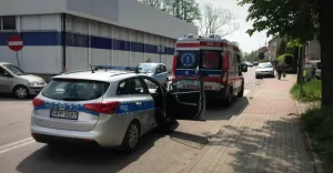 [FOTO] Potrcenie matki z dzieckiem przy targowisku