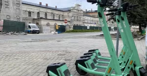 [FOTO] W Czechowicach-Dziedzicach pojawiy si hulajnogi firmy Bolt