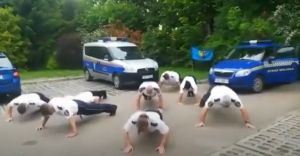 Czechowiccy stranicy pompowali w ramach "GaszynChallenge"