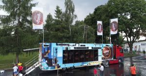 Olbrzymia ciarwka znanej firmy na Festiwalu Czekolady