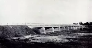 [Historyczne ciekawostki] Most drogowy na Wile w Dziedzicach