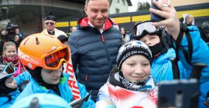 [ZDJCIA] Prezydent Andrzej Duda z wizyt w Szczyrku i Buczkowicach