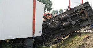 Wypadek ciarwek na DK-1