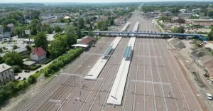 [FOTO] Wze kolejowy gotowy! Inwestycja kosztowaa 1 500 000 000 zotych