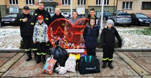 MDP przy OSP Czechowice wspiera zbirk nakrtek dla Ewelinki