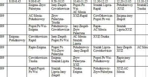 Zmiany w terminarzu rozgrywek ALLPN