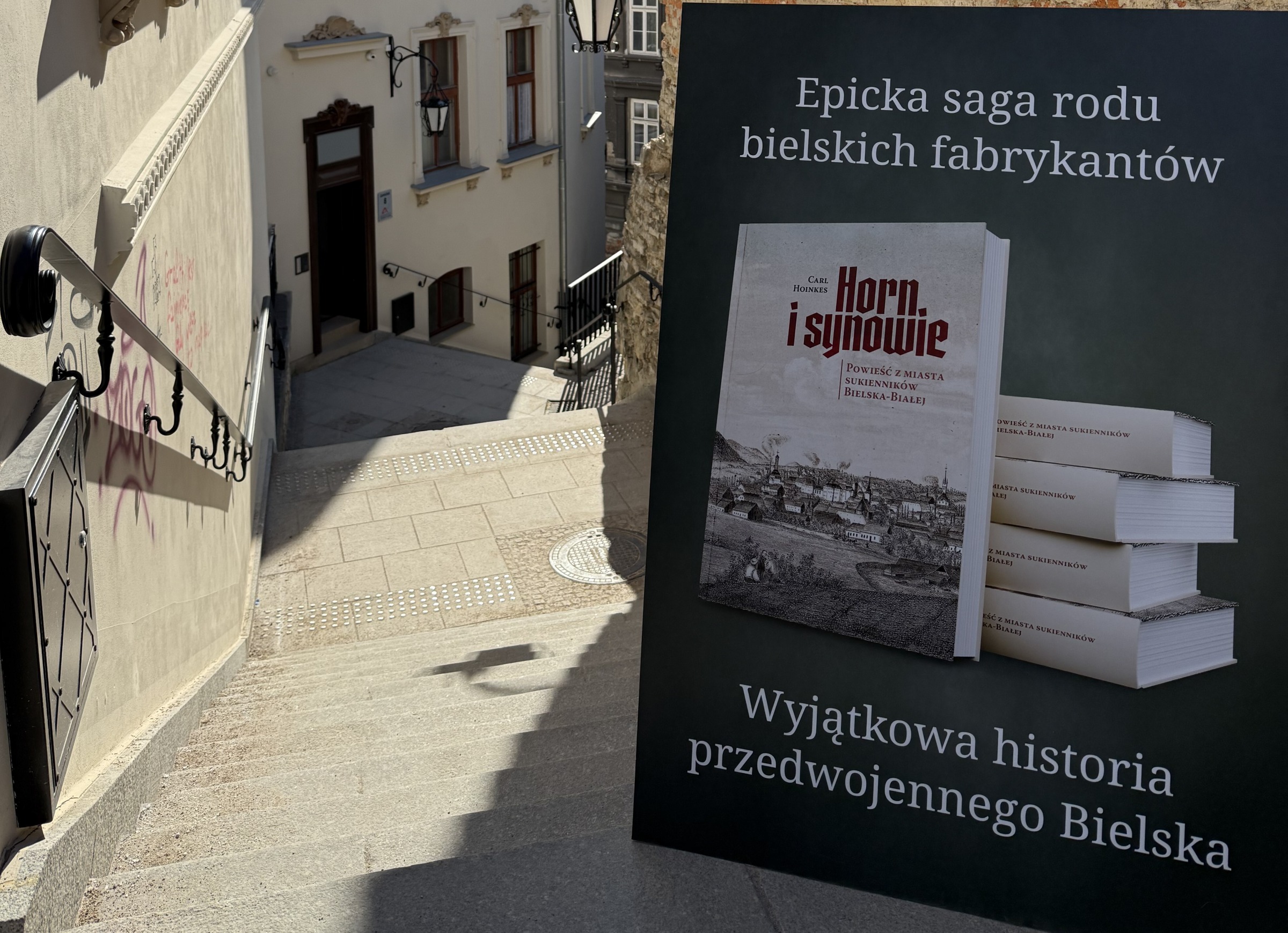 "Horn i synowie". Epicka powieść poświęcona rodowi bielskich fabrykantów