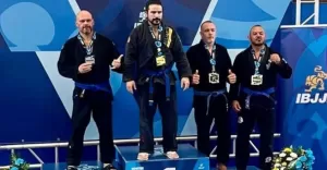 Policjant z Czechowic-Dziedzic wicemistrzem Europy w jiu-jitsu