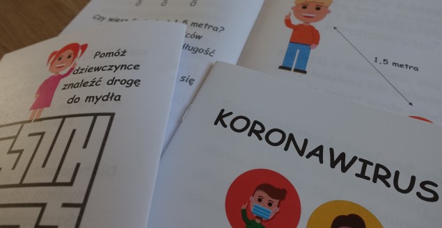 Książeczka z zagadkami o koronawirusie trafiła do przedszkoli