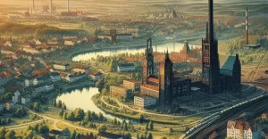 Czechowice-Dziedzice okiem sztucznej inteligencji. Intrygujące grafiki