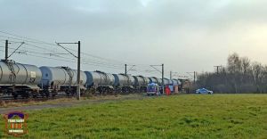 Śmiertelne potrącenie przez pociąg w Tychach - 16.11.2021