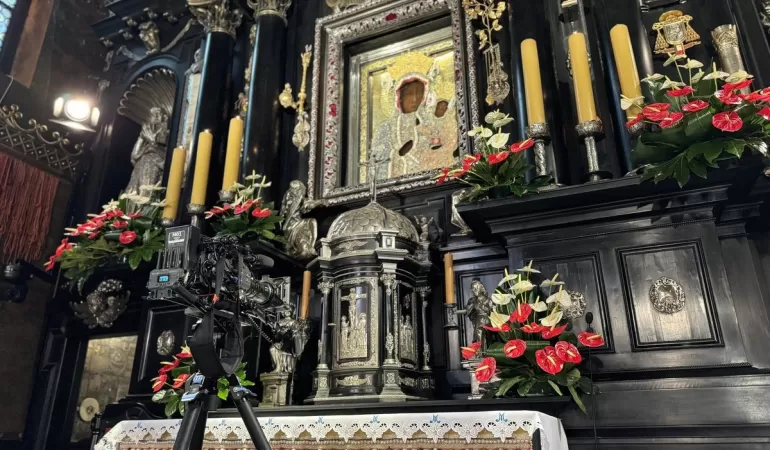Obraz Matki Boskiej Częstochowskiej na Jasnej Górze