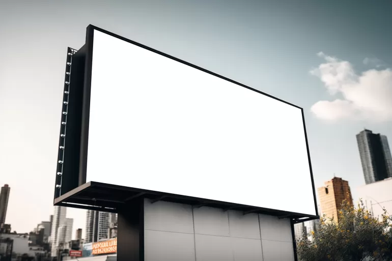 baner, reklama