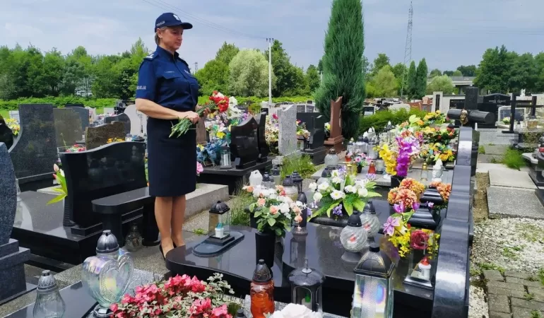 W Święto Policji nie zapomnieli o zabitych policjantach z Czechowic-Dziedzic