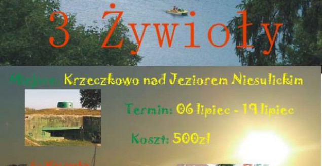 3 Żywioły - obóz harcerski