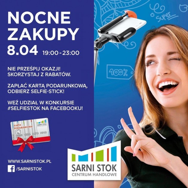 noc zakupów sarni stok